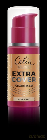Celia De Luxe Podkład kryjący Extra Cover - jasny beż 30 ml