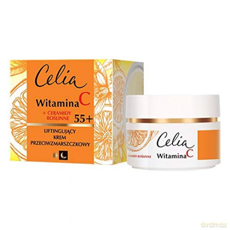 Celia Witamina C 55+ Liftingujący krem przeciwzmarszczkowy na dzień i noc 50 ml
