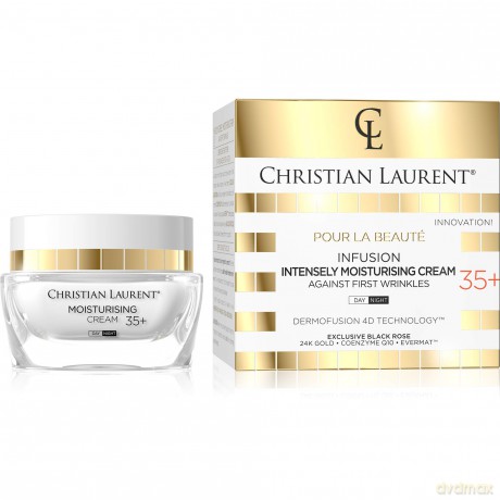 Christian Laurent 35+ Infuzyjny Krem silnie nawilżający na pierwsze zmarszczki na dzień i noc 50 ml