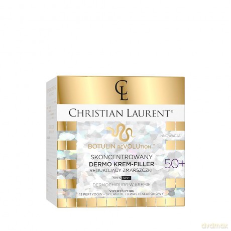 Christian Laurent Botulin Revolution 50+ Skoncentrowany Dermo Krem-Filler redukujący zmarszczki na dzień i noc 50 ml