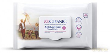 Cleanic Chusteczki odświeżające Antibacterial Travel Pack 1op.-40 szt
