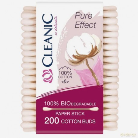 Cleanic Patyczki higieniczne Pure Effect 1op.-200 szt
