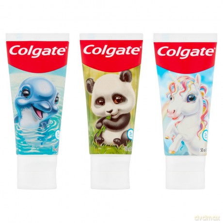 Colgate Kids Pasta do zębów dla dzieci 3+ Animals - mix wzorów 50 ml