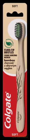 Colgate Szczoteczka do zębów Bamboo z aktywnym węglem miękka 1szt