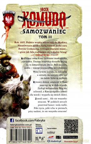 Samozwaniec Tom III - Jacek Komuda [KSIĄŻKA]