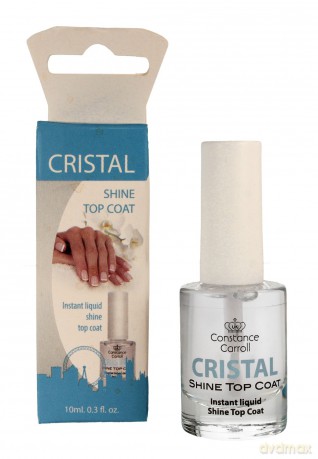 Constance Carroll Cristal Shine Top Coat Top nabłyszczający na lakier 10 ml