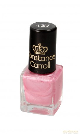Constance Carroll Lakier do paznokci z winylem nr 127 Pearly Pink 5 ml - mini