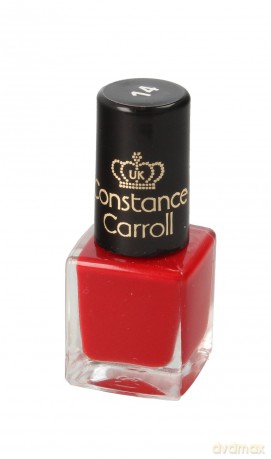 Constance Carroll Lakier do paznokci z winylem nr 14 Red Berry 5 ml - mini