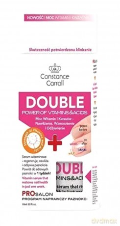 Constance Carroll Nail Care Odżywka do paznokci Double Power of Vitamins&Acids 10 ml