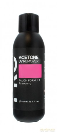 Constance Carroll Pro Zmywacz acetonowy Acetone UV Remover Strawberry 500 ml