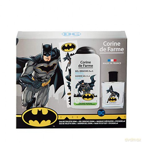 Corine de Farme Disney Zestaw prezentowy Batman (woda toaletowa 50 ml+żel p/pr.250 ml+maska)