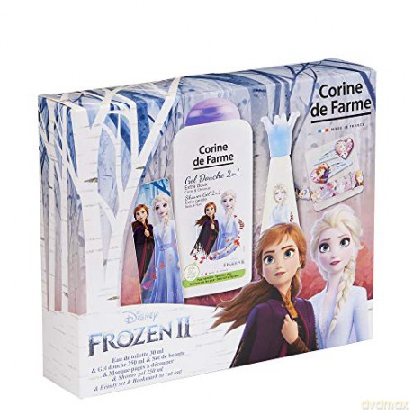Corine de Farme Disney Zestaw prezentowy Frozen 2 (edt 30 ml+żel p/pr.250 ml+gadżety)