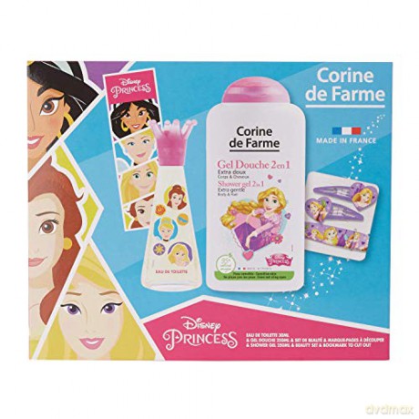Corine de Farme Disney Zestaw prezentowy Princess (edt 30 ml+żel p/pr.250 ml+gadżety)
