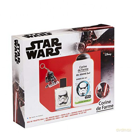 Corine de Farme Disney Zestaw prezentowy Star Wars (edt 50 ml+żel p/pr.250 ml+gadżety)