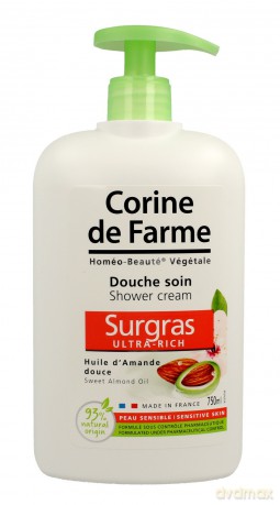 Corine de Farme HBV Krem pod prysznic ultranawilżający Migdał 750 ml