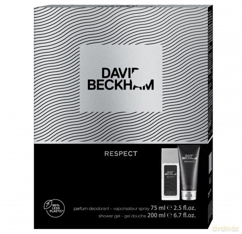 David Beckham Zestaw prezentowy Respect (żel pod prysznic 200 ml+deo naturalny spray 75 ml)