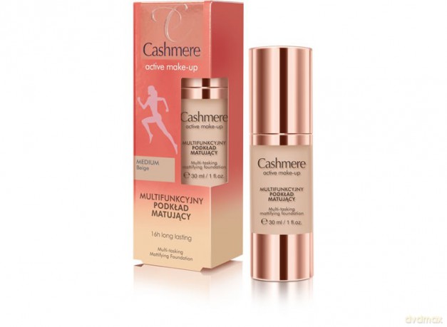 Dax Cosmetics Cashmere Multifunkcyjny Podkład matujący Medium Beige 30 ml