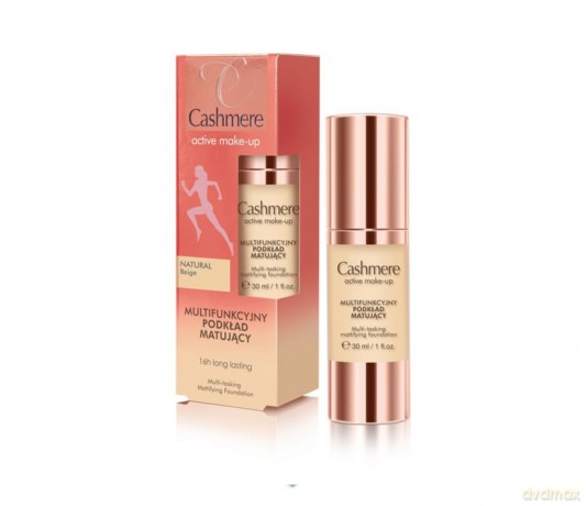 Dax Cosmetics Cashmere Multifunkcyjny Podkład matujący Natural Beige 30 ml