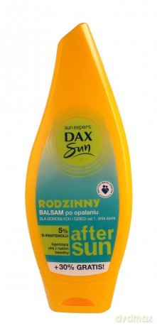 Dax Sun Balsam po opalaniu z 5% D-pantenolem Rodzinny 250 ml