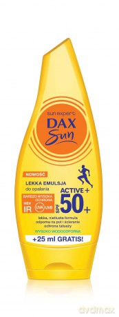 Dax Sun Emulsja do opalania Active+ SPF 50+ 175 ml