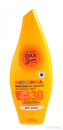 Dax Sun Emulsja ochronna do opalania SPF 30 Rodzinna 250 ml