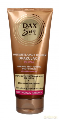 Dax Sun Rozświetlający Balsam brązujący do ciała - każdy rodzaj karnacji 150 ml
