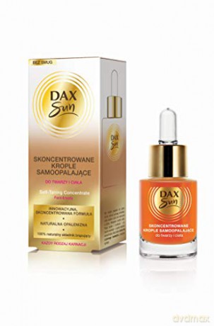 Dax Sun Skoncentrowane Krople samoopalające do twarzy i ciała 15 ml