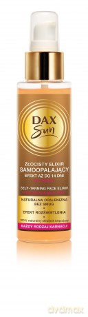 Dax Sun Złocisty Elixir samoopalający do twarzy 110 ml