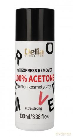 Delia Cosmetics Aceton kosmetyczny 100% ultra strong 100 ml