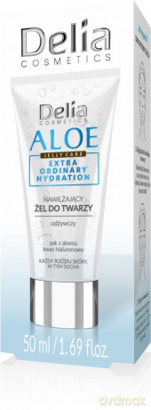 Delia Cosmetics Aloe Jelly Care Nawilżający Żel do twarzy 50 ml