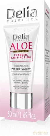 Delia Cosmetics Aloe Jelly Care Ujędrniający Żel do twarzy 50 ml