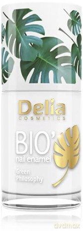 Delia Cosmetics Bio Green Philosophy Lakier do paznokci nr 602 White 11 ml