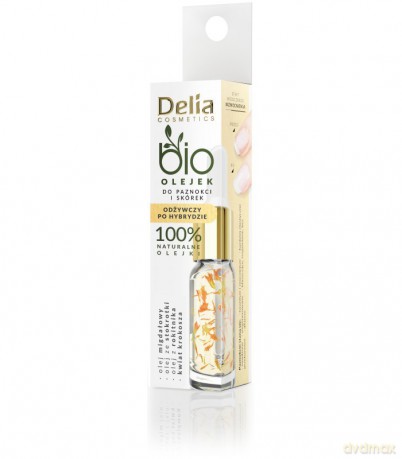 Delia Cosmetics Bio Olejek do paznokci i skórek - odżywczy po hybrydzie 10 ml