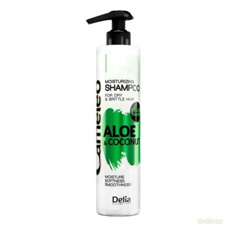 Delia Cosmetics Cameleo Aloes i Kokos Szampon nawilżający do włosów 250 ml