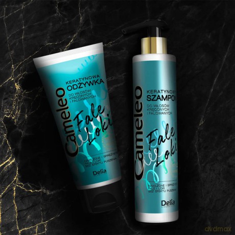 Delia Cosmetics Cameleo Fale Loki Odżywka do włosów keratynowa 200 ml