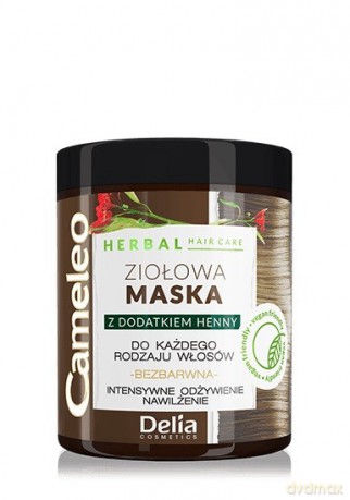 Delia Cosmetics Cameleo Herbal Maska Ziołowa do włosów każdego rodzaju 250 ml
