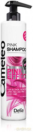Delia Cosmetics Cameleo Pink Effect Szampon do włosów różowy 250 ml