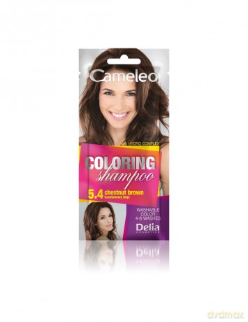 Delia Cosmetics Cameleo Szampon koloryzujący nr 5.4 Kasztanowy Brąz 1szt