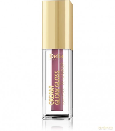 Delia Cosmetics Cream Glow Gloss Pomadka w płynie nr 204 Cookie Rum 5 ml