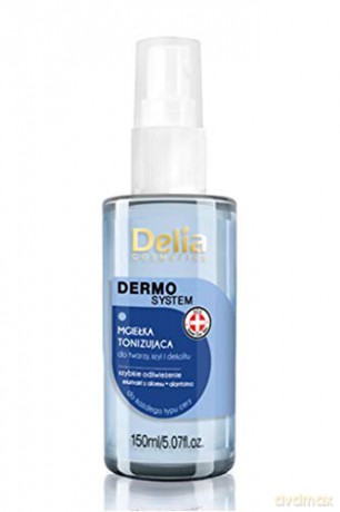 Delia Cosmetics Dermo System Mgiełka tonizująca do twarzy,szyi i dekoltu 150 ml