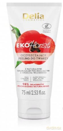 Delia Cosmetics Eko Florist Mak Oczyszczający Peeling do twarzy 75 ml