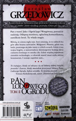 Pan Lodowego Ogrodu Tom II Wyd.2012 - Jarosław Grzędowicz [KSIĄŻKA]