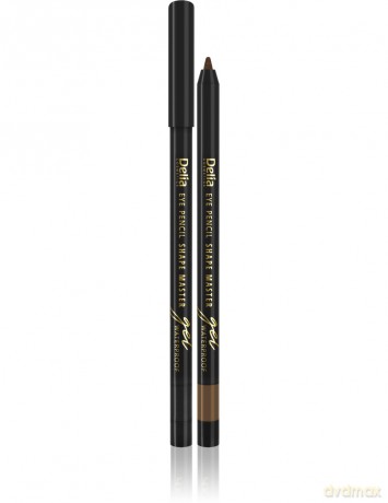 Delia Cosmetics Kredka do oczu żelowa Shape Master Brown 1szt