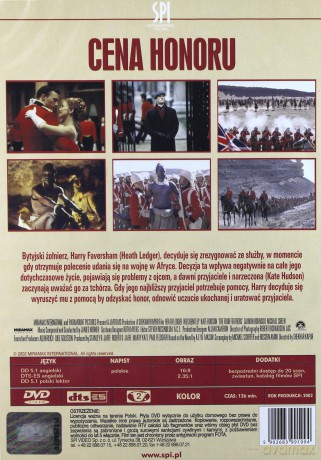 Cena honoru [DVD]