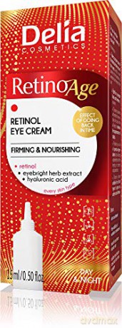 Delia Cosmetics RetinoAge Krem napinająco-odżywczy pod oczy 15 ml