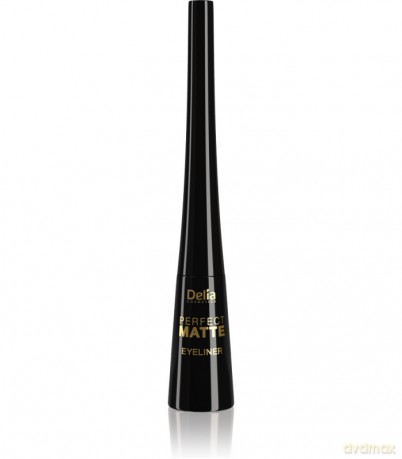 Delia Cosmetics Shape Master Eyeliner matowy w płynie Perfect Matte - Black 4 ml