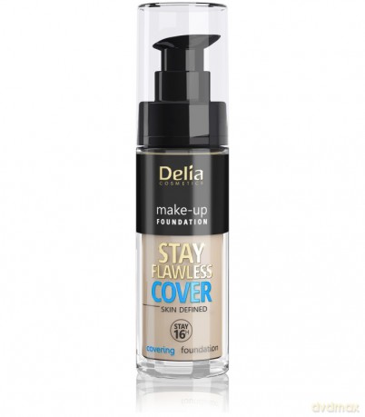 Delia Cosmetics Stay Flawless Cover Podkład kryjący 16H nr 505 Honey 30 ml