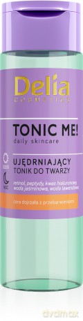 Delia Cosmetics Tonic Me! Tonik do twarzy ujędrniający - cera dojrzała,z przebarwieniami 200 ml