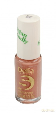 Delia Cosmetics Vegan Friendly Emalia do paznokci Size S nr 208 Tea Rose 5 ml