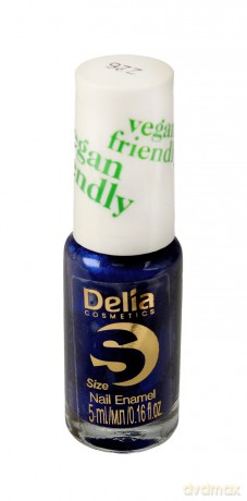 Delia Cosmetics Vegan Friendly Emalia do paznokci Size S nr 226 Monaco Blue 5 ml